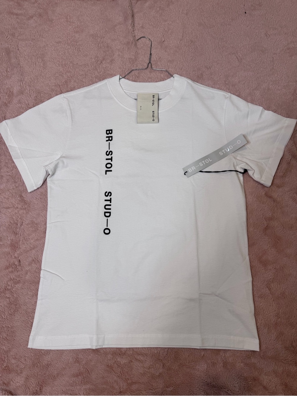 Bristol Studio White Short-Sleeve Graphic Tee